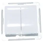 Выключатель 1-кл. СП AtlasDesign 10А IP20 (сх. 1) 10AX механизм алюм. SE ATN000311