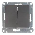                  Выключатель 2-кл. СП AtlasDesign 10А IP20 (сх. 5) 10AX механизм мокко SE ATN000651
               
