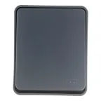 Выключатель 1-кл. СП Glossa 10А IP20 (сх. 1) 10AX механизм титан SE GSL000411