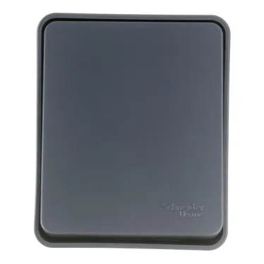 Переключатель проходной 1-кл. ОП AtlasDesign PROFI IP54 10AX антрацит SE ATN544061