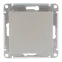 Выключатель 1-кл. СП AtlasDesign 10А IP20 (сх. 1) 10AX механизм шампань SE ATN000511