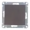 Переключатель проходной 1-кл. СП AtlasDesign 10А IP20 (сх. 6) 10AX механизм мокко SE ATN000661