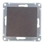 Переключатель проходной 2-кл. СП AtlasDesign 10А IP20 (сх. 6/2) 10AX механизм алюм. SE ATN000365