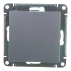                  Переключатель проходной 1-кл. СП AtlasDesign 10А IP20 (сх. 6) 10AX механизм алюм. SE ATN000361
               