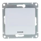 Выключатель 2-кл. СП Glossa 10А IP20 (сх. 5) 10AX механизм бел. SE GSL000151