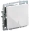 Выключатель 1-кл. СП BRITE ВС10-1-1-БрБ 10А с индик. механизм бел. IEK BR-V10-1-10-K01