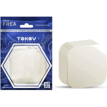 Выключатель 1-кл. ОП Frea 10А IP20 250В АБС-пластик беж. TOKOV ELECTRIC TKE-FR-V1-C02