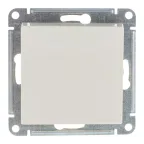 Выключатель 2-кл. СП Glossa 10А IP20 (сх. 5) 10AX механизм беж. SE GSL000251