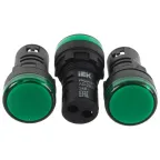 Лампа светосигнальная AD22DS d22мм 230В AC желт. KARAT IEK BLS10-ADDS-230-K05