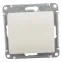 Переключатель проходной 1-кл. СП Glossa 10А IP20 (сх. 6) 10AX механизм беж. SE GSL000261
