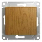 Переключатель проходной 2-кл. СП AtlasDesign 10А IP20 (сх. 6/2) 10AX механизм алюм. SE ATN000365
