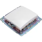 Выключатель 1-кл. СП AtlasDesign 10А IP20 (сх. 1) 10AX механизм алюм. SE ATN000311