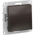                  Выключатель 1-кл. СП AtlasDesign 10А IP20 (сх. 1) 10AX механизм мокко SE ATN000611
               