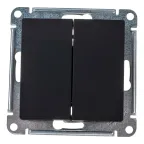                  Выключатель 2-кл. СП AtlasDesign 10А IP20 (сх. 5) 10AX механизм карбон SE ATN001051
               