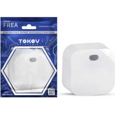 Выключатель 1-кл. ОП Frea 10А IP20 250В АБС-пластик бел. TOKOV ELECTRIC TKE-FR-V1-C01