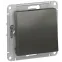 Переключатель проходной 1-кл. СП AtlasDesign 10А IP20 (сх. 6) 10AX механизм сталь SE ATN000961