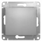 Выключатель 1-кл. СП AtlasDesign 10А IP20 (сх. 1) 10AX механизм алюм. SE ATN000311