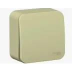 Выключатель 1-кл. СП AtlasDesign 10А IP20 (сх. 1) 10AX механизм алюм. SE ATN000311