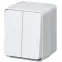 Выключатель 2-кл. ОП AtlasDesign PROFI IP54 10AX бел. SE ATN540151