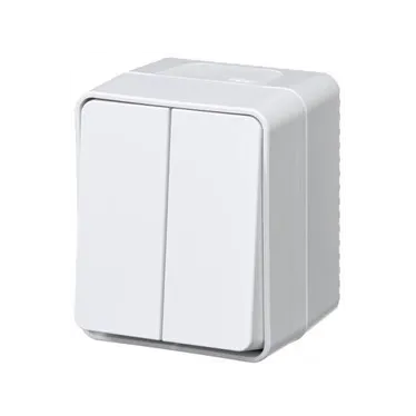 Выключатель 2-кл. ОП AtlasDesign PROFI IP54 10AX бел. SE ATN540151
