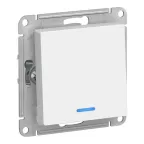                  Выключатель 1-кл. СП AtlasDesign 10А IP20 (сх. 1а) 10AX с подсветкой механизм бел. SE ATN000113
               
