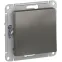 Выключатель 1-кл. СП AtlasDesign 10А IP20 (сх. 1) 10AX механизм сталь SE ATN000911