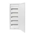 Корпус ЩРВ-П-54 TEKFOR IP41 бел. дверь пластик. IEK TF5-KP13-V-54-41-K01-K01