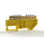                  Шина PE "земля" на DIN-изоляторе 6х9мм 10 отвер. латунь TOKOV ELECTRIC TKE-BCB-69-10-DIN/PE
               