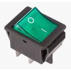 Выключатель клавишный 250В 6А (2с) ON-OFF сер. Mini (RWB-201 SC-768) Rexant 36-2113