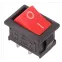 Выключатель клавишный 250В 6А (2с) ON-OFF красн. Mini (RWB-103 SC-766 MRS-101-5) Rexant 36-2051
