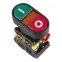 Кнопка APBB-22N "I-O" d22мм 1з+1р 240В неон IEK BBD10-APBB-K51