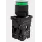 Кнопка управления NP2-BW3365 плоская 1НО+1НЗ AC/DC230В (LED) IP40 (R) зел. CHINT 574365