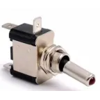                  Тумблер 12В 20А (3с) ON-OFF 1п с красн. LED подсветкой (ASW-07D) Rexant 36-4330
               