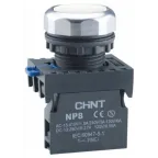                 Кнопка управления NP8-10BN/1 без подсветки бел. 1НО IP65 (R) CHINT 578646
               