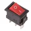 Выключатель клавишный 250В 3А (3с) ON-ON красн. Micro (RWB-102) Rexant 36-2031