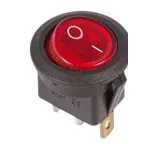 Кнопка антивандальная d19 250В Фикс (5с) ON-OFF/OFF-ON подсв/зел. Rexant 36-3443