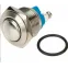 Кнопка антивандальная d16 Б/Фикс (2с винт) OFF-(ON) сфера (A16-A2) Rexant 36-3230