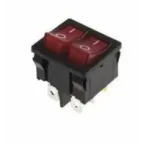                  Выключатель клавишный 250В 6А (6с) ON-OFF красн. с подсветкой ДВОЙНОЙ Mini (RWB-305) Rexant 36-2160
               