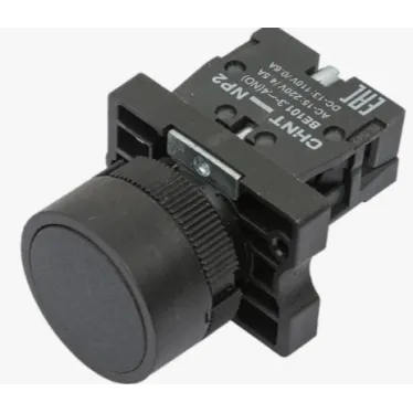 Кнопка управления NP2-EA21 без подсветки 1НО IP40 (R) черн. CHINT 574084
