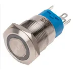 Кнопка APBB-22N "I-O" d22мм 1з+1р 240В неон IEK BBD10-APBB-K51