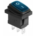 Кнопка APBB-22N "I-O" d22мм 1з+1р 240В неон IEK BBD10-APBB-K51