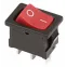 Выключатель клавишный 250В 6А (3с) ON-ON красн. Mini (RWB-202 SC-768) Rexant 36-2131