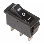 Выключатель клавишный 250В 6А (3с) ON-ON черн. Mini (RWB-202, SC-768) Rexant 36-2130