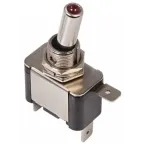                  Тумблер 24В 20А (3c) ON-OFF 1п LED подсветка красн. (ASW-07D) Rexant 36-4360
               