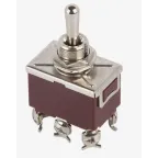                  Тумблер 250В 15А (6с) (ON)-OFF-(ON) 2п Rexant 36-4172
               