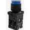 Кнопка управления NP2-BW3665 плоская 1НО+1НЗ AC/DC230В (LED) IP40 (R) син. CHINT 575725