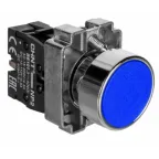                  Кнопка управления NP2-BA61 без подсветки 1НО IP40 (R) син. CHINT 573892
               