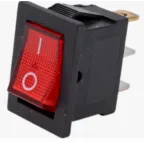                  Выключатель клавишный 12В 15А (3с) ON-OFF красн. с подсветкой Mini (RWB-206-1, SC-768) Rexant 36-2170
               