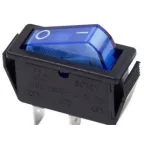 Кнопка APBB-22N "I-O" d22мм 1з+1р 240В неон IEK BBD10-APBB-K51