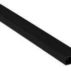Кабель-канал 16х16 L2000 пластик Plast черн. EKF kk-16-16b